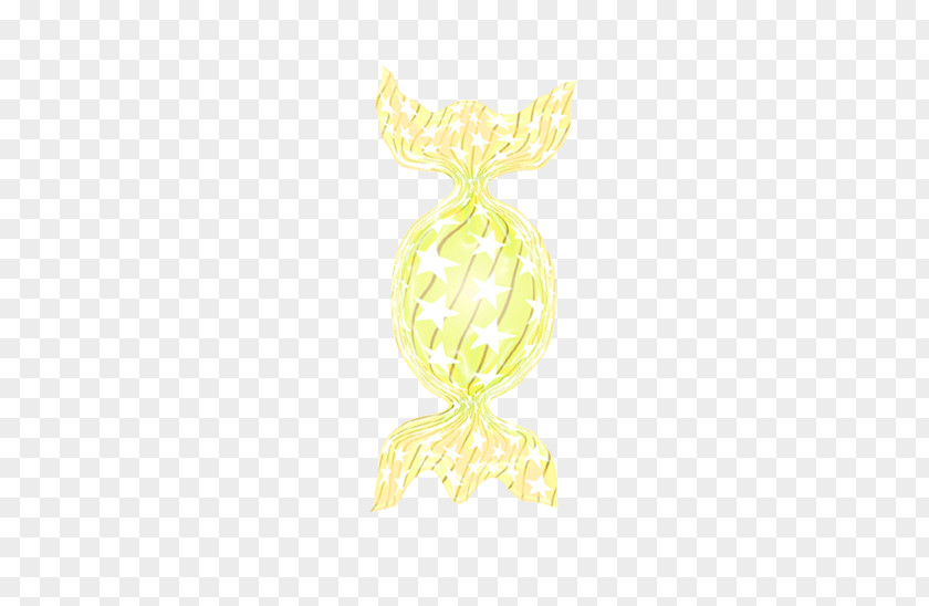 Candy Yellow Pattern PNG