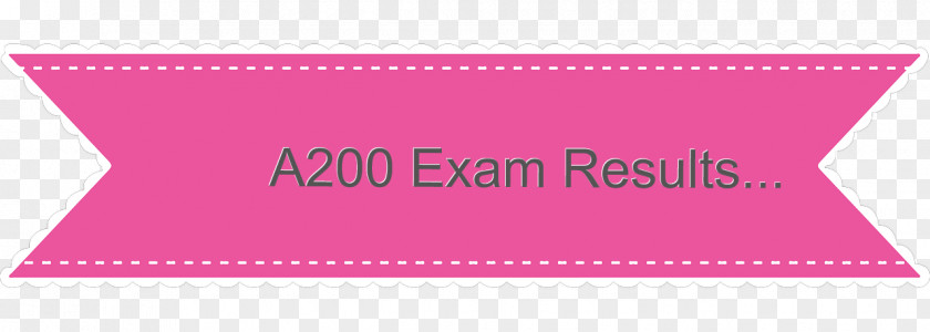 Exam Results Pink Ribbon PhotoScape Clip Art PNG