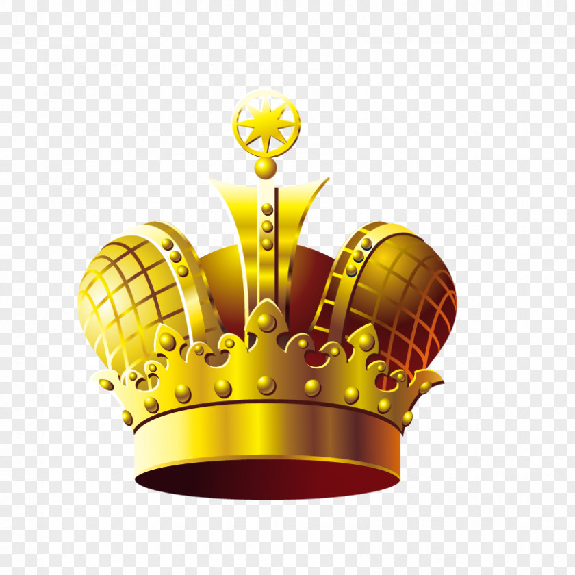 Golden Crown Gold Clip Art PNG