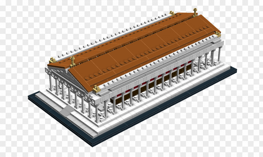 Greek Parthenon Temple Athena Parthenos Lego Ideas PNG