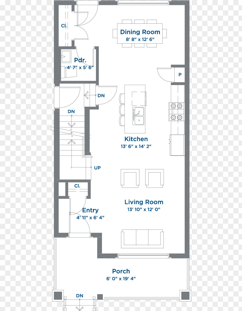 Line Floor Plan PNG