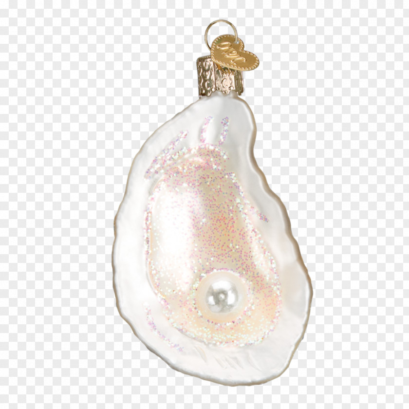 PEARL SHELL Christmas Ornament Wedding Cake Santa Claus Tree PNG