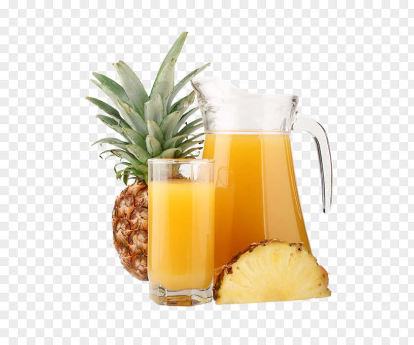 Pineapple Juice Orange Jus Dananas Fruit PNG