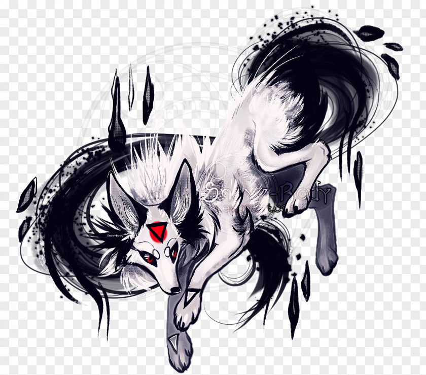 Wolf Spirit DeviantArt Drawing Sketch PNG