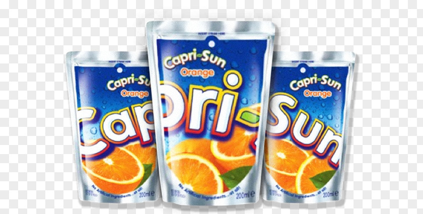 Juice Orange Drink Capri Sun Coca-Cola PNG