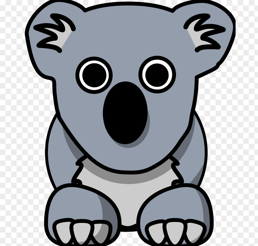 Koala Cartoon Clip Art PNG