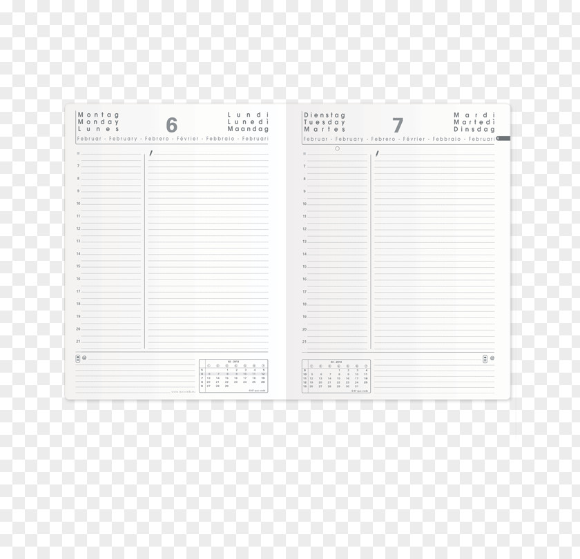 Planer Paper Notebook Brand Font PNG