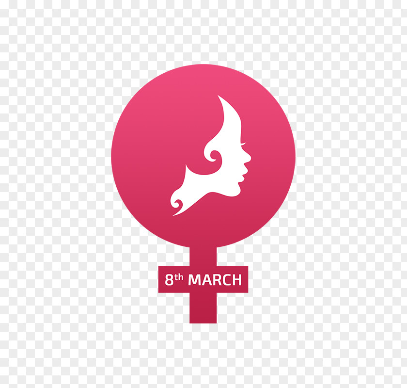 8 March Women Day Sign International Womens Woman Font PNG