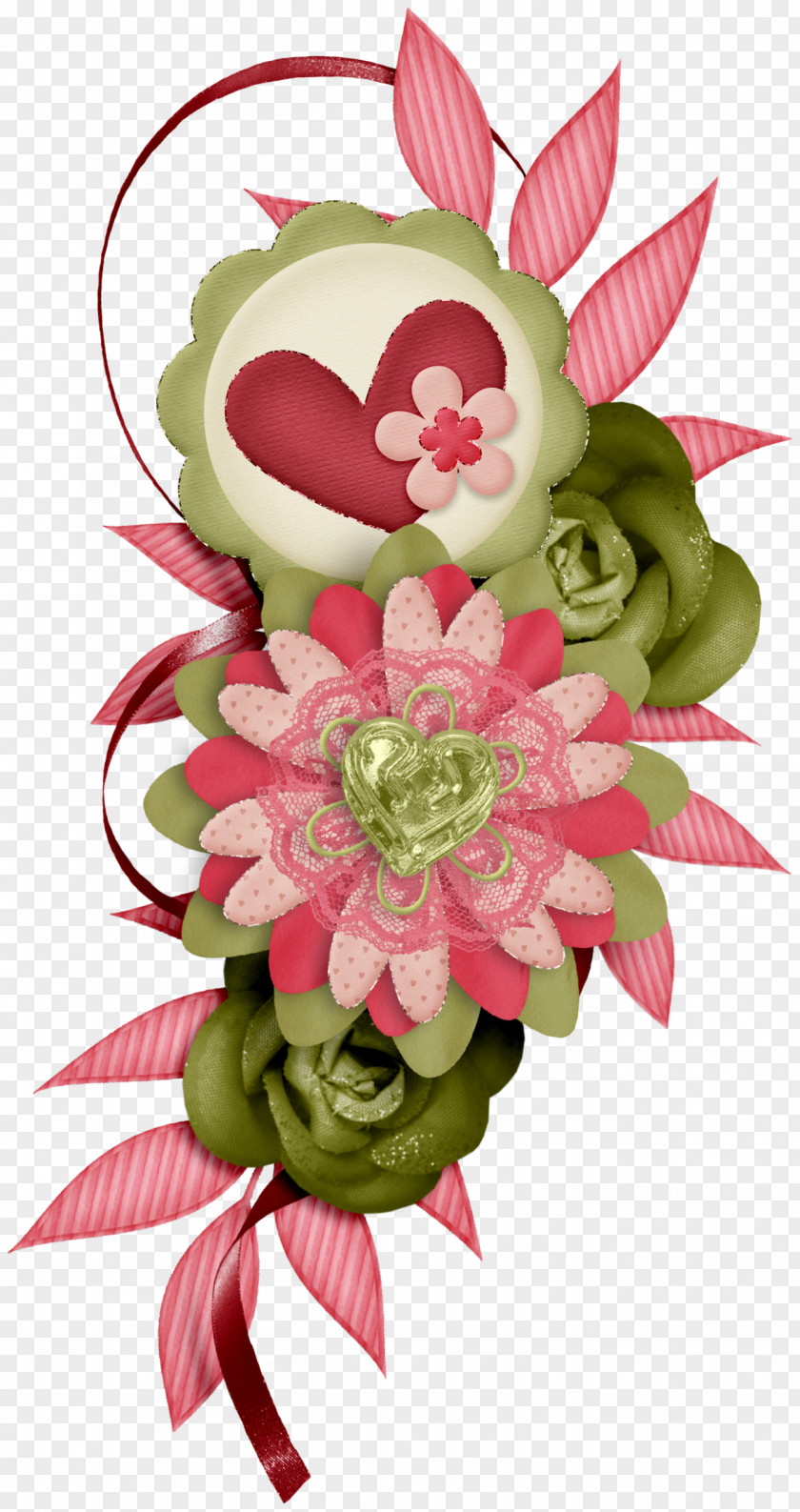 Artificial Flower Bouquet Of Flowers Drawing PNG