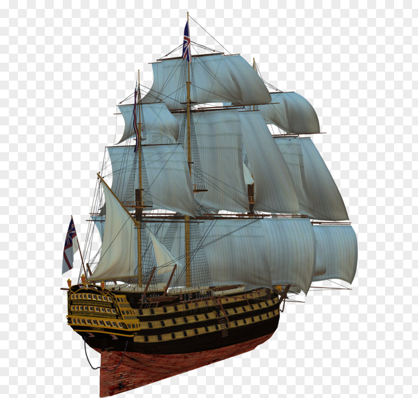 Bateau Brig Sailing Ship Full-rigged PNG