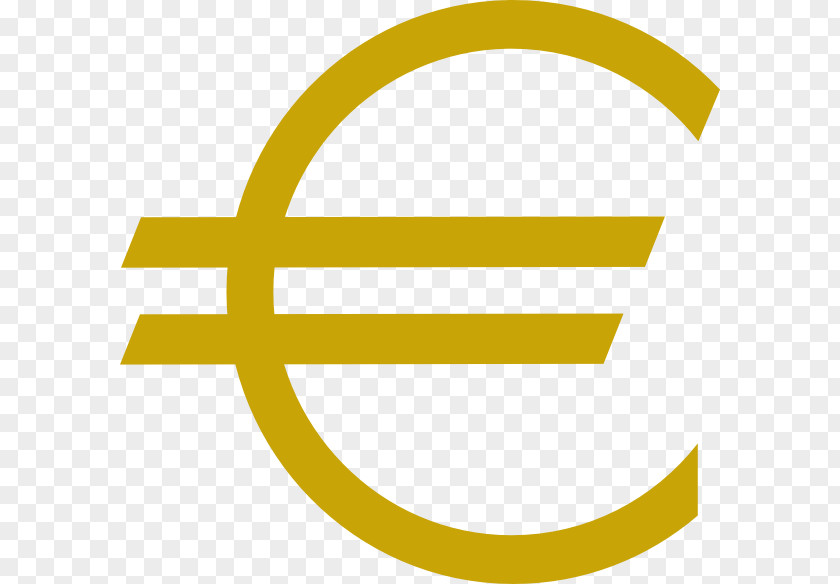 Euro Sign Currency Symbol Clip Art PNG