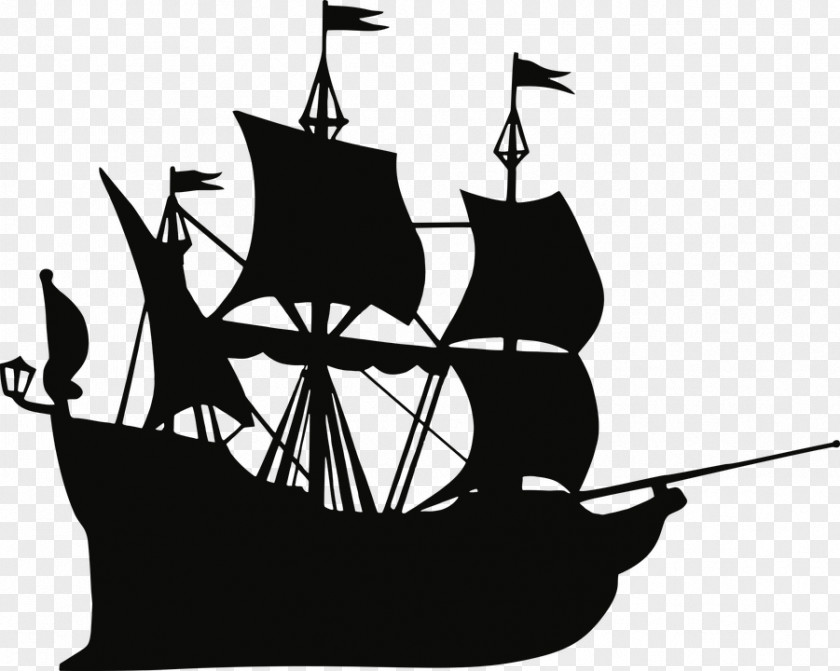 Pirate Clip Art Ship Image Silhouette PNG