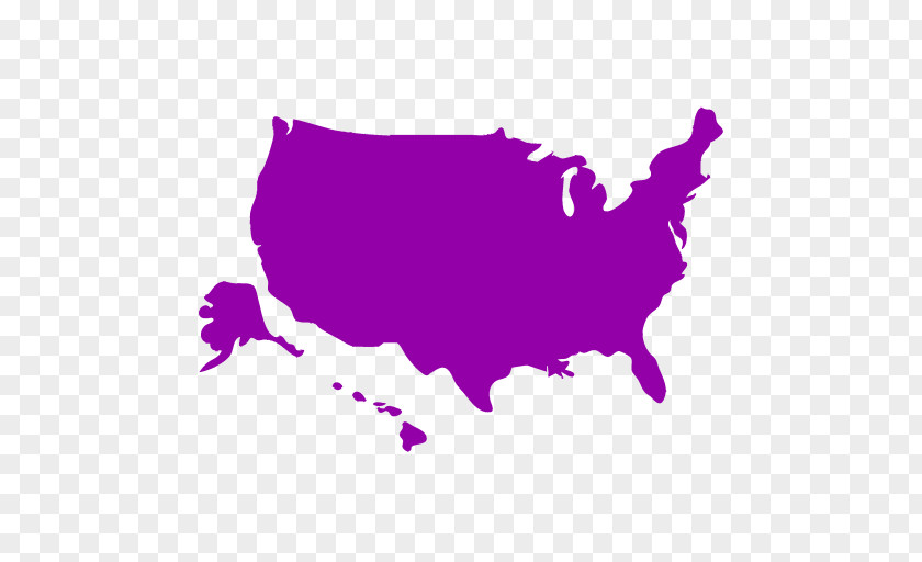 Volg Me United States Vector Map Clip Art PNG