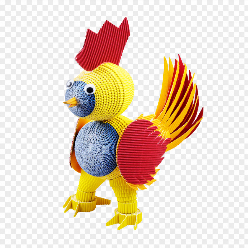 Handmade Paper Beak Animal Chicken As Food PNG