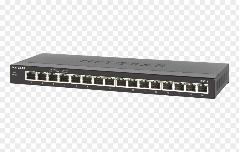 Switch Hub Gigabit Ethernet Network Netgear PNG