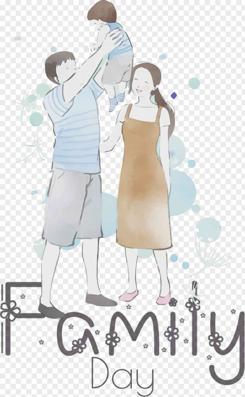 Friendship Cartoon Dress Hug Poster PNG