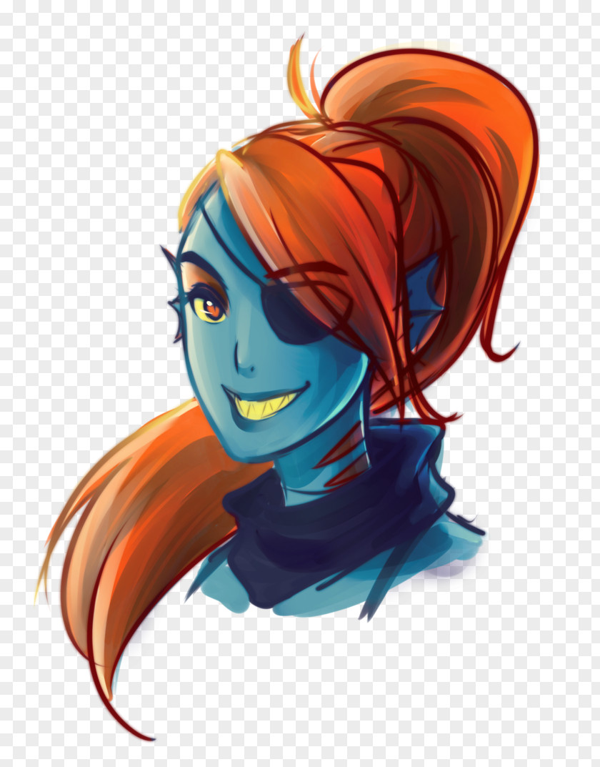 Realistic Sketch Undertale DeviantArt Fan Art Undyne PNG