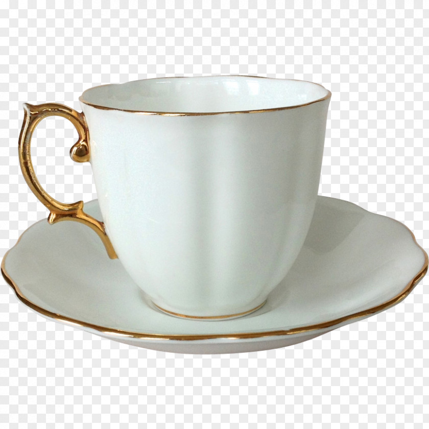 White Cup Coffee Saucer Teacup Mug PNG