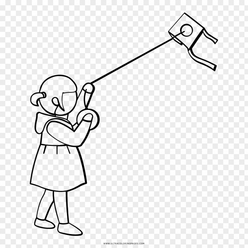 Child Drawing Coloring Book Black And White Clip Art PNG