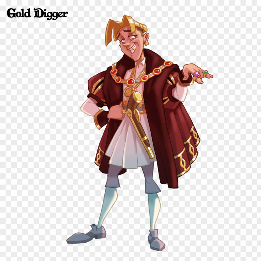 Gold Digger Dice Brawl: Captain's League Ship Sailor April PNG