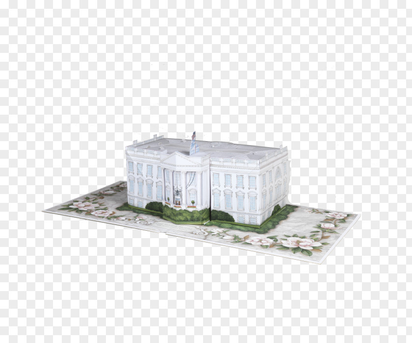 Popup Book The White House Pop-Up Scale Models PNG