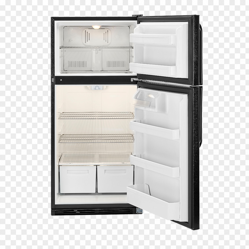 Top View Refrigerator Frigidaire FFTR1821TD 18-Cu Ft Top-Freezer Freezers PNG