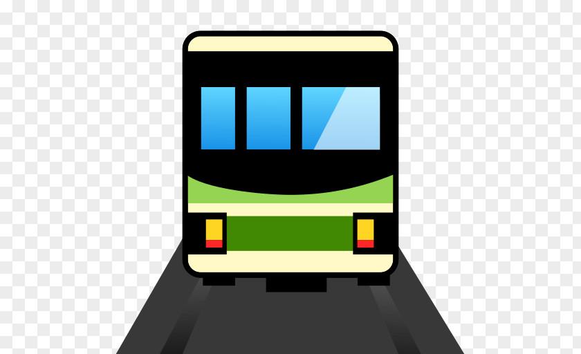 Train Rail Transport Tram Emoji Emoticon PNG