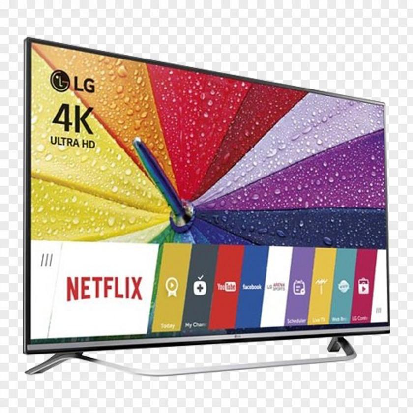 Lg LED-backlit LCD Smart TV 4K Resolution Ultra-high-definition Television LG PNG