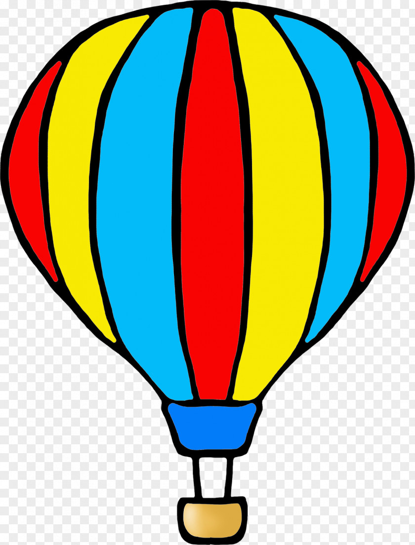 Sit Hot Air Balloon Easter Color Scheme Learning PNG