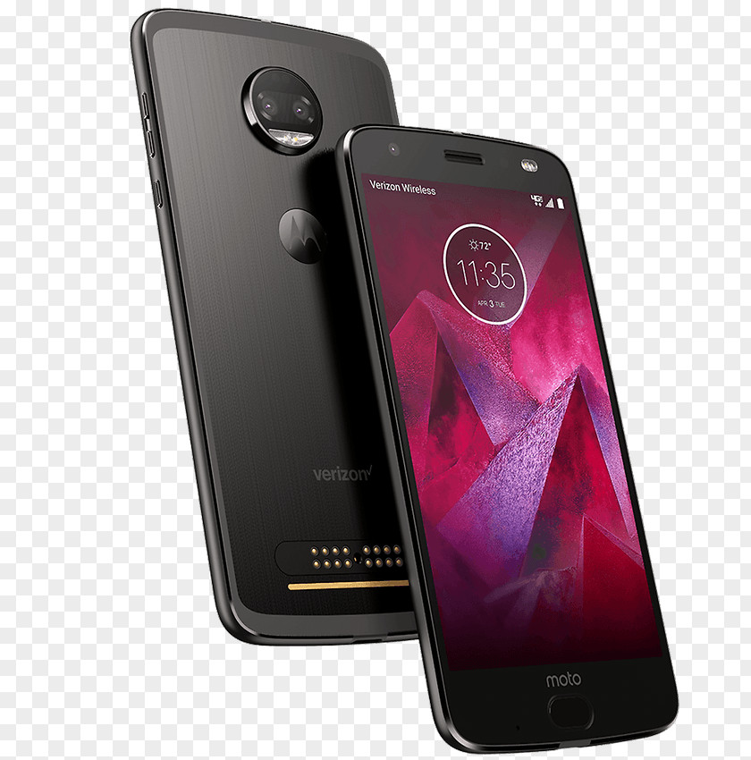 Smartphone Motorola Moto Z² Play Qualcomm Snapdragon Android Nougat PNG