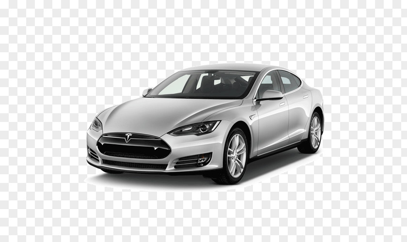 Tesla 2013 Model S Car 2015 Electric Vehicle PNG