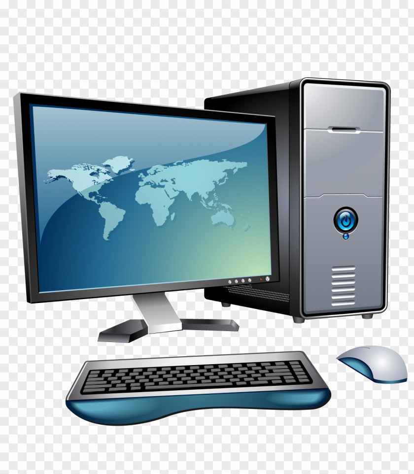 Computer Desktop Computers Personal Clip Art PNG