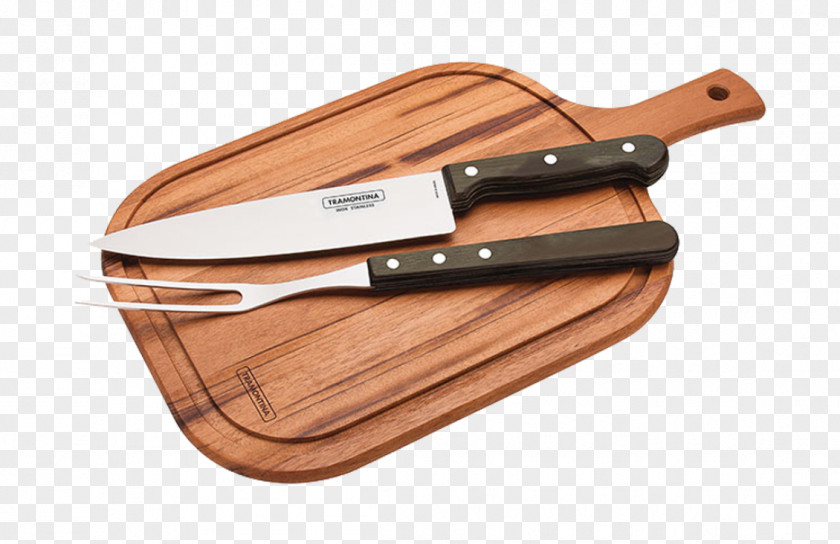 Knife Churrasco Plastic Lumber Tramontina Meat PNG