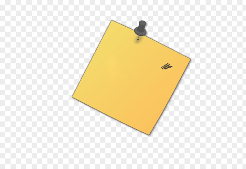 Yellow Sticky Notes Post-it Note Paper PNG
