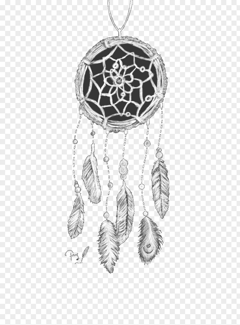 Black And White Dream Catcher Dreamcatcher Download PNG