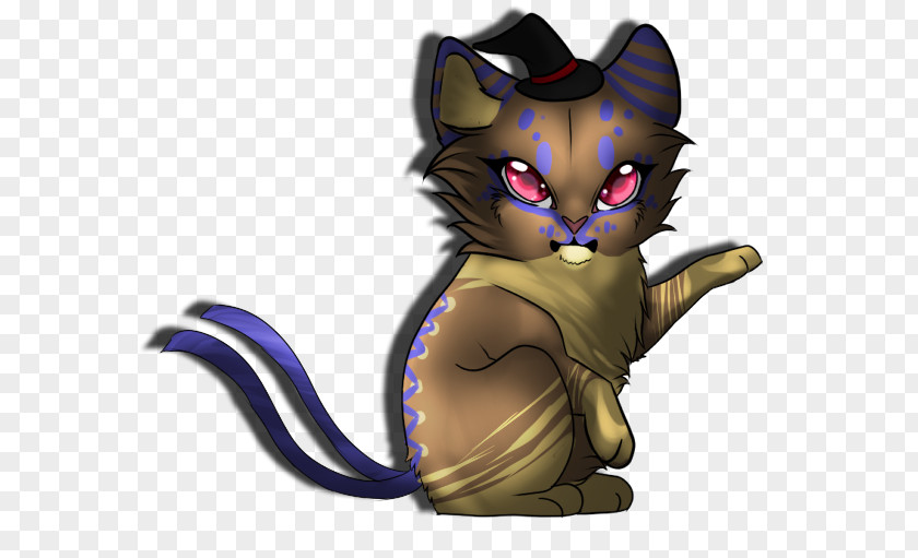 Kitten Whiskers Paw Cartoon PNG