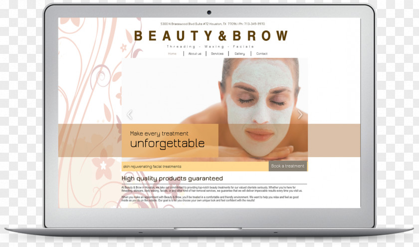 Local Beauty Brand Service Display Advertising PNG