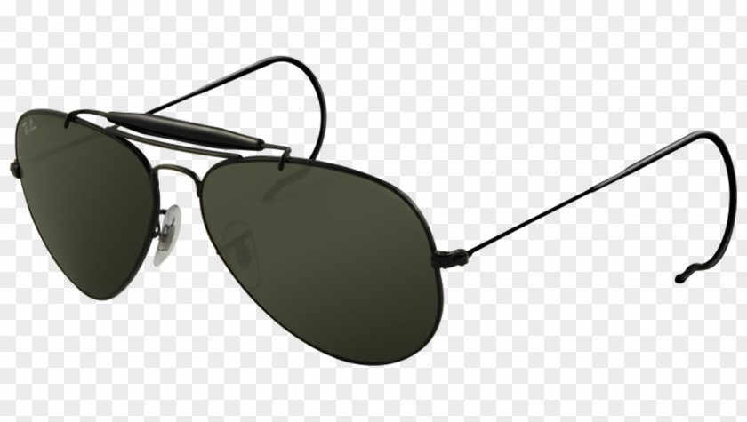 Ray Ban Ray-Ban Outdoorsman Aviator Classic Sunglasses Oakley, Inc. PNG