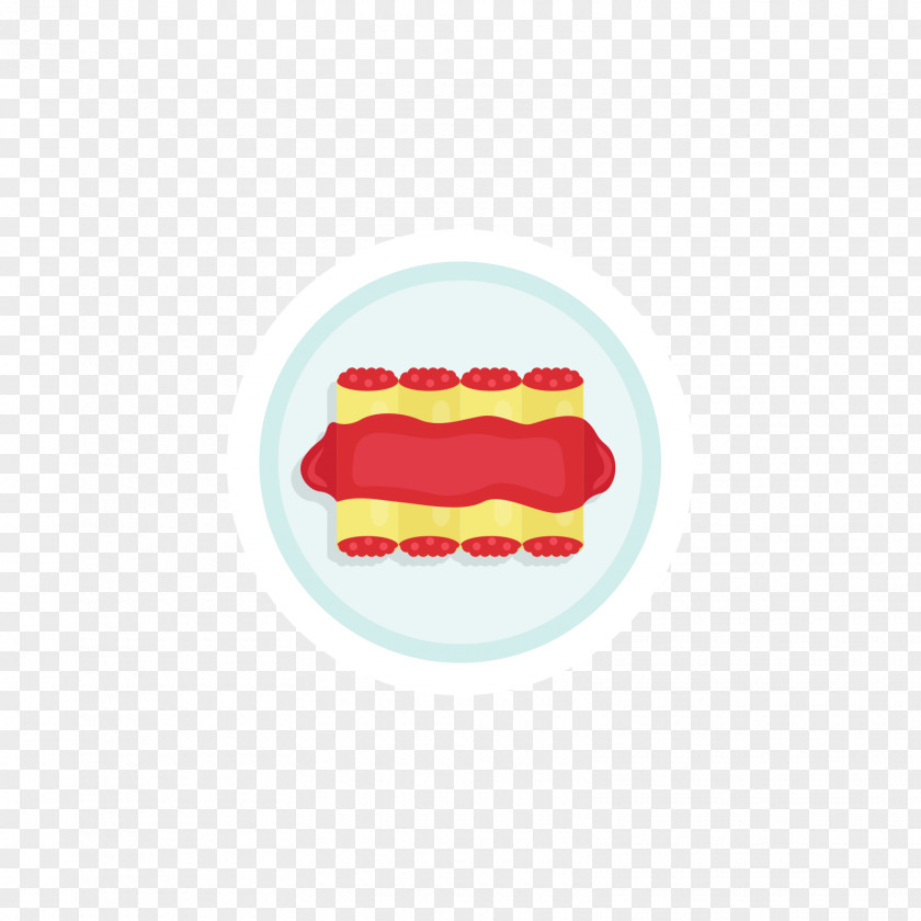 Yellow Tic And Tomato Sauce Sweet Roll Ketchup PNG