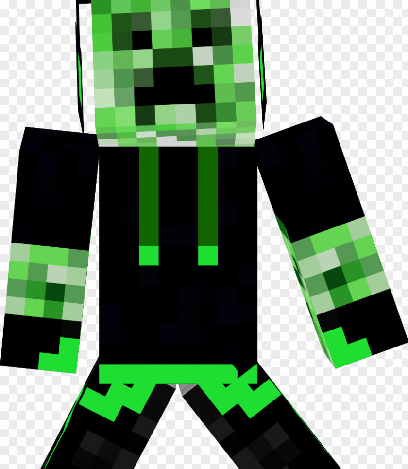 Background Dj Minecraft Creeper Theme Skin Character PNG