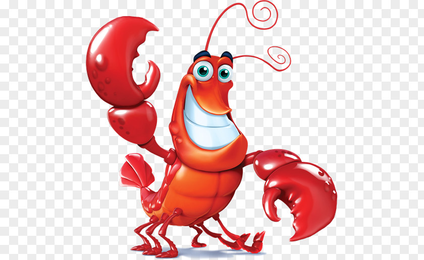Cartoon Lobster Seafood Ceviche Restaurant Clip Art PNG