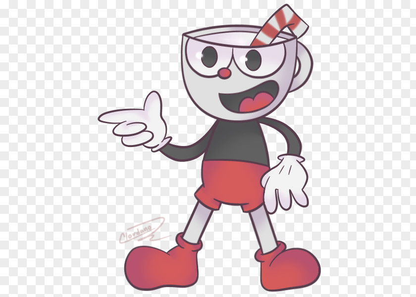 Cuphead Fanart Thumb Character Fiction Clip Art PNG