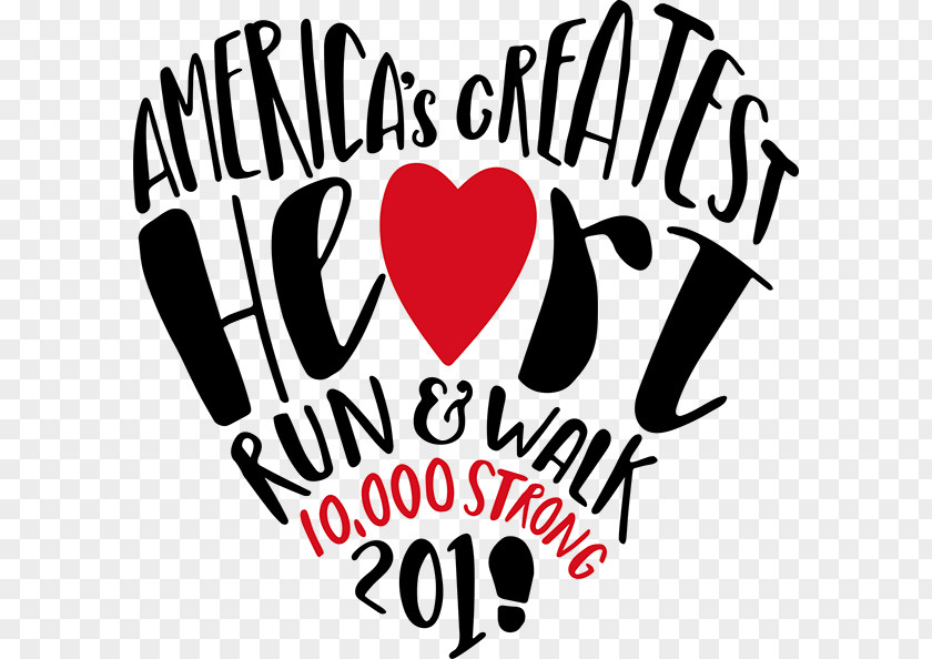 Heart 2018 America's Greatest Run & Walk Utica American Association Oneida PNG