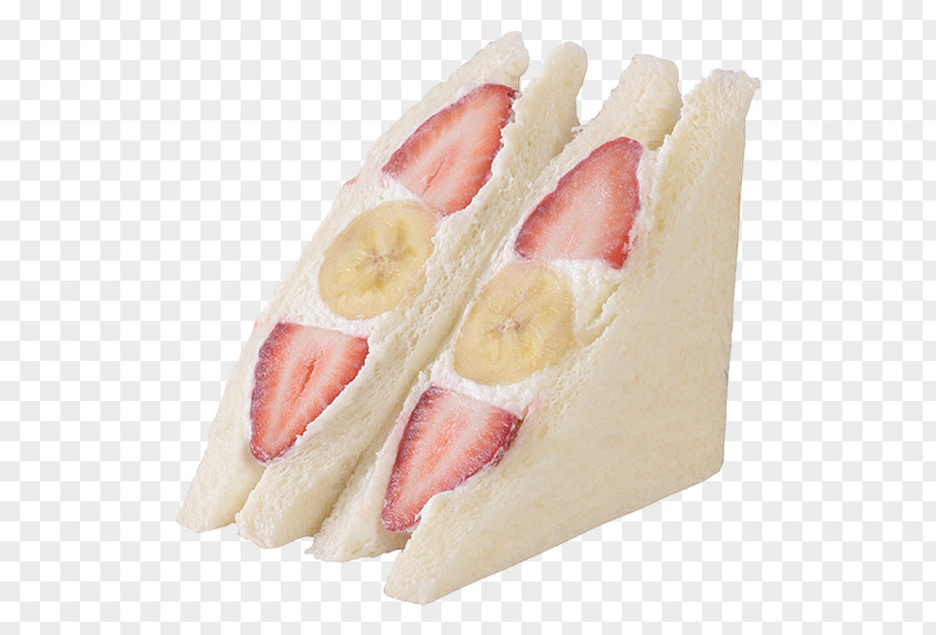 Strawberry Open Sandwich Ice Cream Sundae PNG