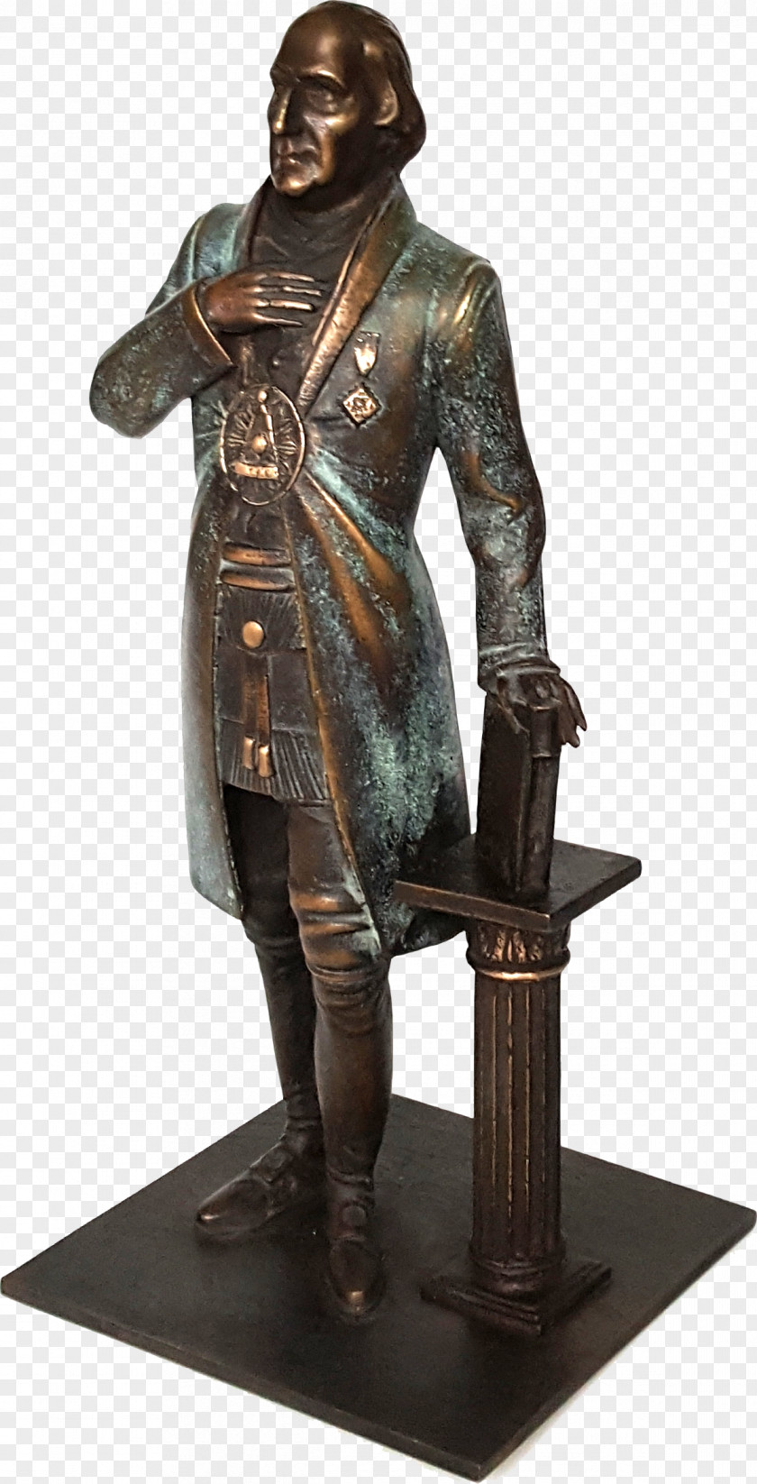 Bronze Sculpture Freemasonry In Germany PNG