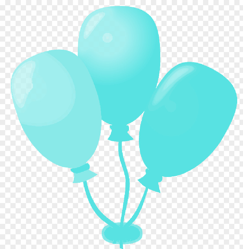 Floating Clip Art Balloon Party Birthday Advertising PNG