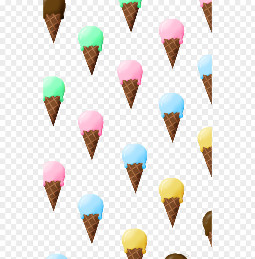 Ice Cream Pattern Cones Barquilla PNG