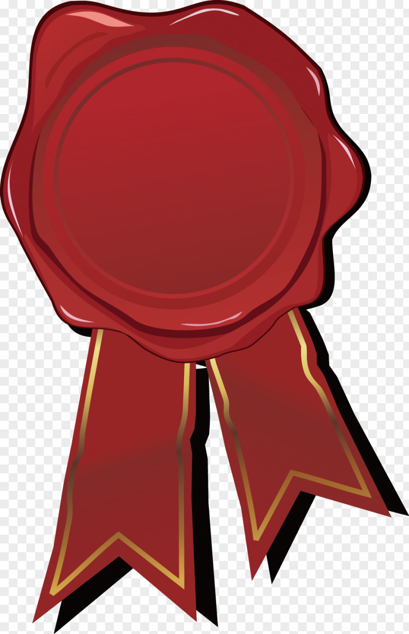 Retro Wax Seal PNG