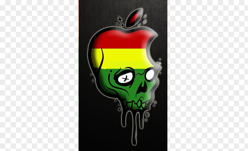 Apple IPhone 7 Plus Desktop Wallpaper Skull Rastafari PNG
