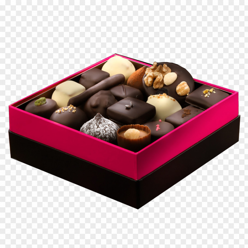 Chocolate Truffle Praline Box Candy PNG